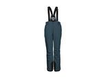 Skihose KILLTEC "KSW 249 WMN SKI PNTS", Damen, Gr. 46, Normalgrößen, blau (hellpetrol), Oberstoff: 100% Polyester, Futter: 100% Polyester, Wattierung: 100% Polyester, Hosen Skihose, Wasser- und winddicht, abnehmbare Träger, verstellbare Taille