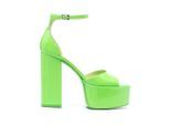 Paris Texas Sandalen - Tatiana Platform Sandal - Gr. 36 (EU) - in Grün - für Damen