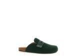 J.W.Anderson Slipper & Pantoletten - 'Felt Loafer' Mules - Gr. 37 (EU) - in Grün - für Damen
