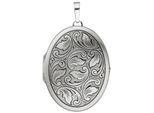 Medallionanhänger JOBO "Anhänger Medaillon oval", silber (silber 925), Schmuckanhänger, Damen, Silber 925 (Sterlingsilber), 925 Silber