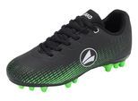 Fußballschuh JAKO "J-SFG Skill", Mädchen, Gr. 39, grün (neon grün, jet schwarz), Synthetik, Schuhe Fußballschuh, für Rasen