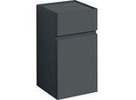 Geberit Renova Plan Seitenschrank 501921JK1 39x70x36cm, 1 Tür, 1 Schublade, lava, lackiert matt