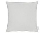 Dekokissen APELT "ALASKA" Gr. 1, grau (taupe, unifarben), B:40cm L:40cm, Baumwolle, Polyester, Dekokissen_Sitzkissen_Kissenhüllen, Uni, Kissenhülle ohne Füllung, 1 Stück