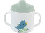 Trinklernbecher STERNTALER "Dino Rexi", Kinder, Gr. 12cm, blau, Polypropylen, Silikon, Trinkgefäße