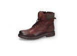 Winterboots DOCKERS BY GERLI, Herren, Gr. 44, braun (cognac), Nappaleder, Schuhe Winterboots, Stiefel, Boots mit Warmfutter