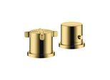 hansgrohe Fertigset Axor Citterio E 2-L-BW-Rand-Arm., m Thermostat, pol. gol opt (36412990)