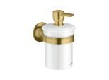 hansgrohe Lotionspender Axor Montreux Gl., Ha. Met., Wandmont., brush. gol opt (42019250)