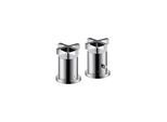 hansgrohe Fertigmontageset Axor Citterio 2-L-W-Ran-Arm, m Thermostat, Kreuzgr., chr (39480000)