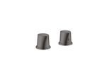 hansgrohe Fertigset Axor Starck Organic 2-L-W-Ran-Arm, m Thermostat, brush. bla vc (12422340)