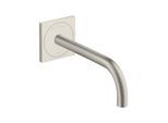 hansgrohe Elektronischer Waschtischmischer Axor Uno UP, Ausladung 225mm, Edelstahl-Optik (38120800)