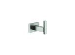 Grohe Bademantelhaken Essentials Cube verdeckte Befestigung, supersteel (40511DC1)