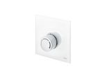 Oventrop Abdeckung Unibox RTL Echtglas weiß, mit Thermostat (1022787)