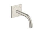 hansgrohe Elektronischer Waschtischmischer Axor Uno UP, Ausladung 165mm, Edelstahl-Optik (38119800)