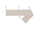 My Baby Lou Nestchen , Naturfarben , Textil , Füllung: Polyester , 32x210 cm , Textiles Vertrauen - Oeko-Tex® , Schlafen, Babybettausstattung,