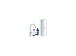 Grohe Spültisch-Einhebelmischer Red Duo supersteel, L-Size, mit Boiler (30079DC1)