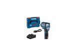 Bosch Professional GIS 1000 C Thermodetektor mit 1 x 1,5 Ah Li-Ion Akku L-BOXX | für Messungen von Temperatur, Feuchtigkeit oder Strom | mit Farbdisplay und Bluetooth-Funktion | 601083301 (0601083301)