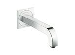 hansgrohe Elektronischer Waschtischmischer Axor Citterio UP, Ausladung 221mm, brushed nickel (39118820)