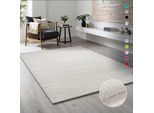 Hochflor-Läufer SANAT "LOCA" Gr. 12, beige (creme), B:80cm H:30mm L:250cm, Kunstfaser, Teppiche, Wohnzimmer, Langflor, Shaggy, Schlafzimmer