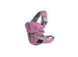 Babytrage Carry go 2 in 1 Bauch- und Hüfttrage von 3 Monaten bis 1 Jahr pink