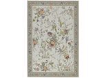 THEKO Teppich »Flomi Sagrini« rechteckig 4 mm Höhe Flachgewebe, Pastell-Farben, Blumen Design