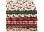 Patchwork- und Quiltpaket "X-Mas Country", natur-color