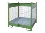 Bauer Südlohn Fass-Stapelpalette FSP-4 D, lackiert, Resedagrün (4442-08-0000-6011)