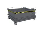 Bauer Südlohn Mini-Klappbodenbehälter MSB 400, lackiert, Mausgrau (4417-12-0000-7005)