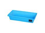 Bauer Südlohn GREEN-LINE PE-Auffangwanne für Paletten KWP-P 30, aus robustem Polyethylen, Blau (4520-42-0000-0000)