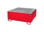 Bauer Südlohn Auffangwanne AW 1000/PE, lackiert, Feuerrot (4402-93-0000-3000)