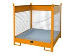 Bauer Südlohn Fass-Stapelpalette FSP-4 D, lackiert, Gelborange (4442-08-0000-2000)