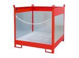 Bauer Südlohn Fass-Stapelpalette FSP-4 G, lackiert, Feuerrot (4442-02-0000-3000)