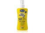 Chicco Baby Moments Sun spray abbronzante per bambini SPF 50+ 0 m+ 150 ml