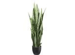 Künstliche Zimmerpflanze CREATIV GREEN "Sanseveria", grün, H:11cm Ø:50cm, Kunstpflanzen, Künstliche Zimmerpflanze, mit detailgetreuen Blättern