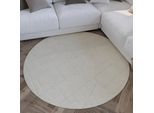 Wecon home Teppich »Hamptons TWENTYEIGHT« rund 15 mm Höhe Kurzflor, Wohnzimmer, Schlafzimmer, elegant, robust, Lineares Design