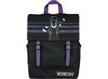 Rucksack UNDERCOVER "Wedenesday", Kinder, Gr. B/H/T: 39cm x 30,5cm x 9cm, schwarz (schwarz, lila), Polyester, Rucksäcke Rucksack
