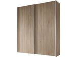 Schwebetürenschrank STAUD "Sinfonie Plus, edles Design in hochwertiger Qualität, Made in Germany", sonoma eiche, B:167cm H:222cm T:68cm, Holzwerkstoff, Schränke, Schwebetürenschrank, Mit vier verschiedenen Ausstattungsvarianten