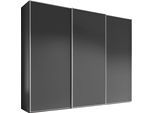 Schwebetürenschrank STAUD "Sinfonie Plus, edles Design in hochwertiger Qualität, Made in Germany", vulkan, B:298cm H:240cm T:68cm, Holzwerkstoff, Schränke, Schwebetürenschrank, Mit vier verschiedenen Ausstattungsvarianten
