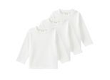 3 Baby Langarmshirts im Basic-Look