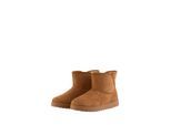 TOM TAILOR Damen Gefütterte Schneestiefel, braun, Uni, Gr. 38
