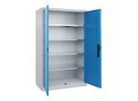 C+P Flügeltürenschrank Serie 89, 1950x1200x600mm, 7035/5012 ; C + P Möbelsysteme (08932-00|S10256)