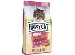 HAPPY CAT Minkas Trockenfutter Katze, Adult, Sterilised, Lachs 10 kg