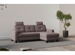 PLACES OF STYLE Ecksofa "Varese" wahlweise mit Bettfunktion und Bettkasten