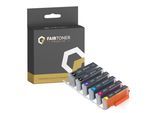 6er Premium Multipack Set kompatibel für Canon PGI-580 CLI-581 XXL Pixma TS 8150 Druckerpatronen