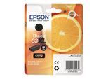 Original Epson Expression Premium XP-640 Series (C13T33514010 / 33XL) Druckerpatrone Schwarz