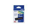 Original Brother P-Touch 300 SP (TZE-334) Schriftband 12mm/8m Gold auf Schwarz