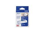Original Brother P-Touch 340 Series (TZE-FA3) Schriftband 12mm/3m Blau auf Weiss