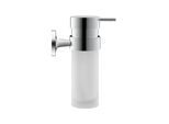 Duravit Seifenspender Starck T 6x12,6cm, Wandmont., Gl. we matt, chrom (0099351000)