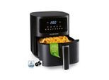 GOURMETMAXX Heissluftfritteuse "AirGenius S 4,5 l", schwarz, Fritteusen, Heissluftfritteuse