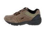 Walkingschuh BRÜTTING "Nordic Walking Schuh Circle", Damen, Gr. 46, braun, Veloursleder, Schuhe Damenschuh Walkingschuh Outdoorschuh Herrenschuh Schnürschuh