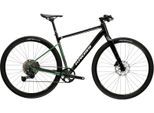 Gravelbike KROSS "Esker Flatbar" Gr. 48, schwarz (schwarz, schwarz), Fahrräder, Damen, 48cm, 28 Zoll (71,12cm) hinten: 28 Zoll (71,12cm)